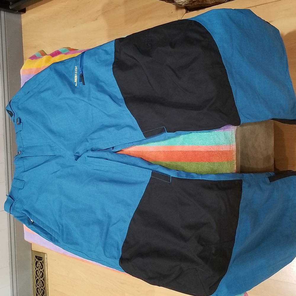 Men's Teal LibTech Snowboard Pants